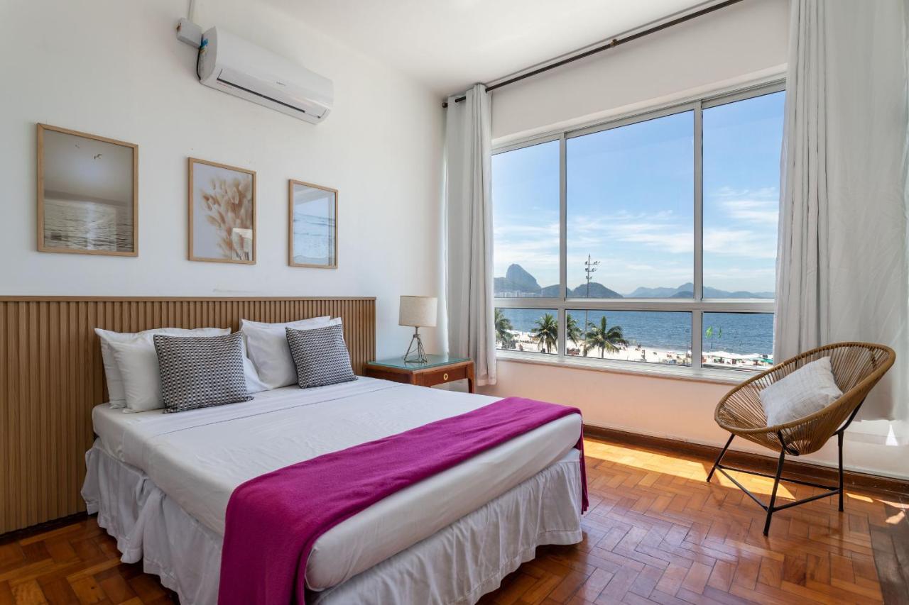 Apartamento Sofisticado Em Copacabana - Vista Para Praia - A403 Z3 Río de Janeiro